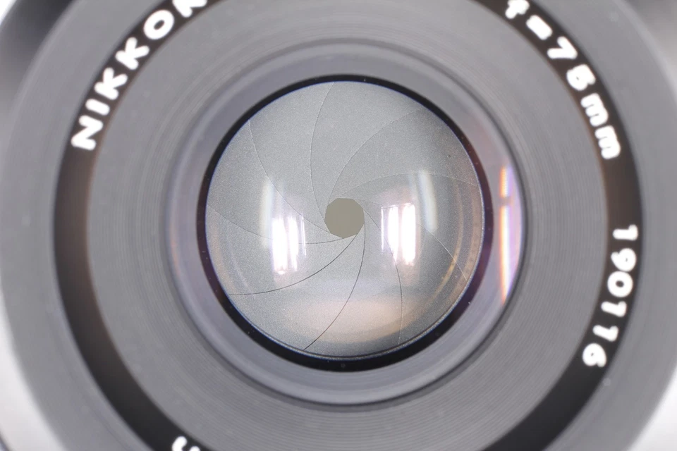 Lente de 75 mm f/2,8 para cámara fotográfica Zenza Bronica S2A modelo tardío [casi como nueva] de JAPÓN Foto 4 de 4