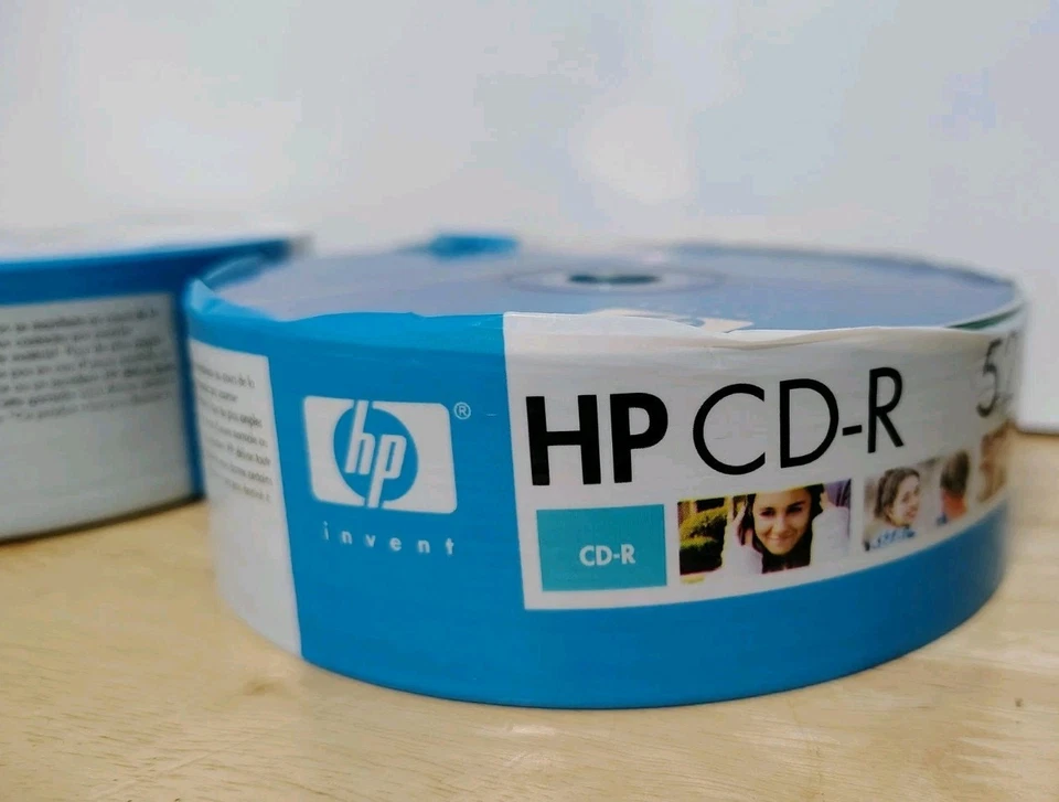 HP CD-R 700 MB 80 Min 52x Speed Pack Of 30 1 New Sealed 1 Open Computer CD DVD - Image 2 of 4