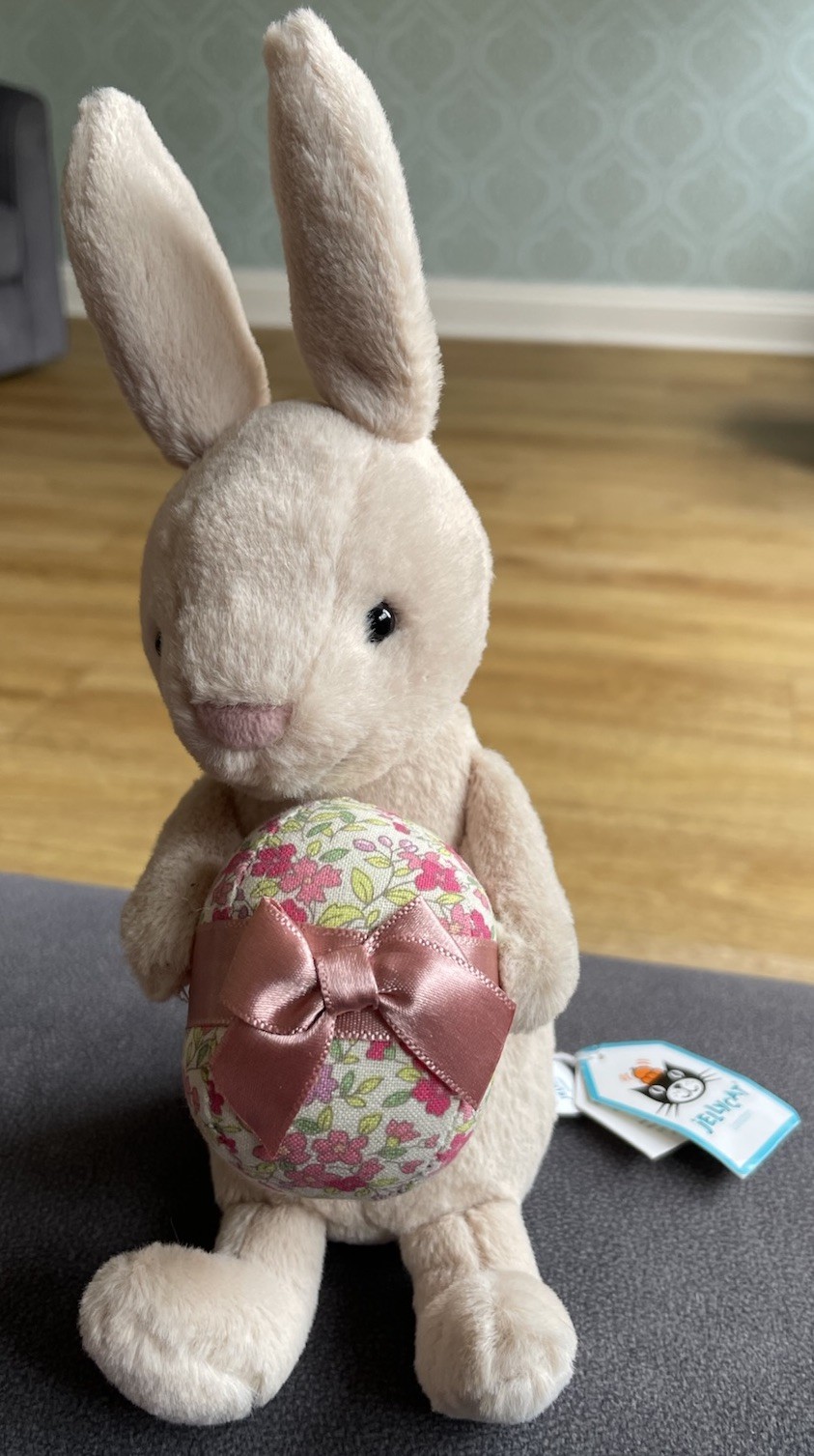 Jellycat Bonnie Bunny With Egg Rare Retired Collectible Genuine BNWT Soft Toy