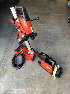 Hilti DD 150-U Core Drill with DD-ST 150-U CTL Stand Pump Concrete Drilling Rig