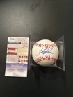 Chase Burns Autographed Signed Baseball ROMLB Cincinnati Reds MLB JSA Cert