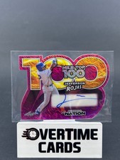 2025 Leaf Baseball Nation Jefferson Rojas MiLB Top 100 Pink One of One Auto 1/1
