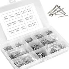 420Pcs Stainless Steel  M1-M3 Cotter Pin Assortment Kit For Automobiles/Axles