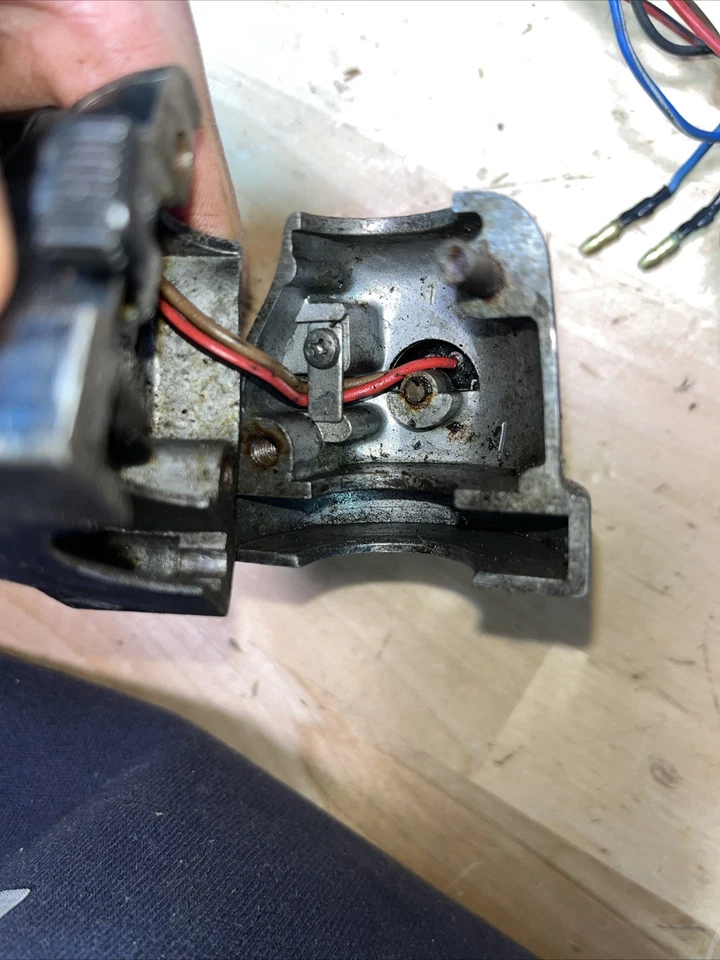 Yamaha RD350 1974 interruptor de apagado derecho interruptor control Foto 3 de 4