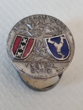 AMSTERDAM FEDERATION DE FOOTBALL OLD RARE Badge Insigne Abzeichen Odznaka Pins