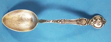 Antique   Mt. Rainier Seattle Sterling Silver Souvenir Spoon – Oustanding detail