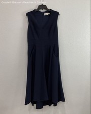 NWT Eliza J Women Navy Dress Size 14