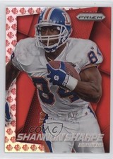 2014 Panini Prizm NFL Shield Logo Prizm 64/75 Shannon Sharpe #82 HOF Shield 7ba