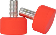 Antik Gumball Toe Stops - Rubber Roller Skate Toe Stoppers - Long 30Mm and Sho