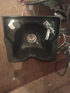 Vintage Belvedere 3000 Barber Shop Salon Shampoo Sink Cast Iron 