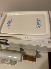 Corning Ware Blue Cornflower Broil Bake Tray ...