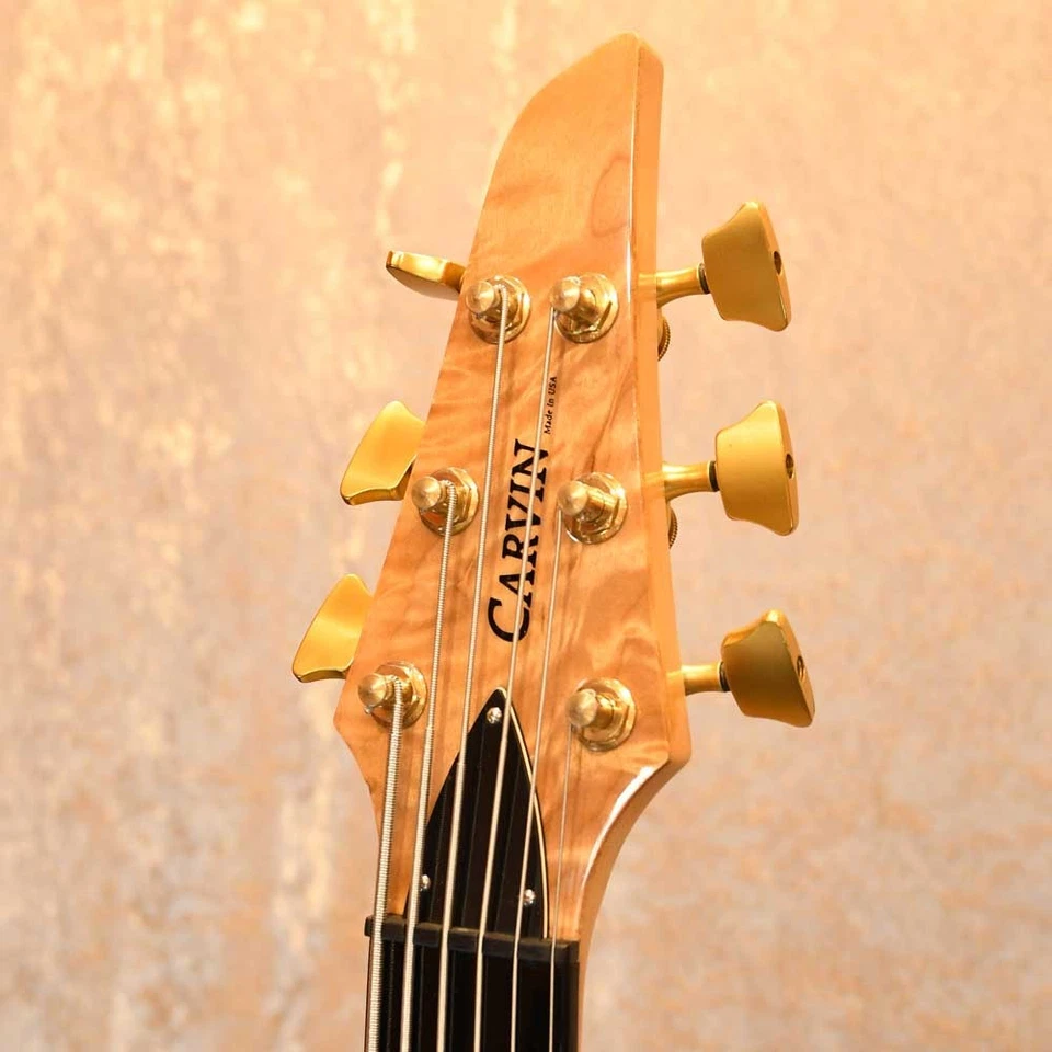 Bajo Eléctrico CARVIN LB-76F Estuche Suave Sin Trastes 6 Cuerdas Diestro USADO Foto 4 de 4