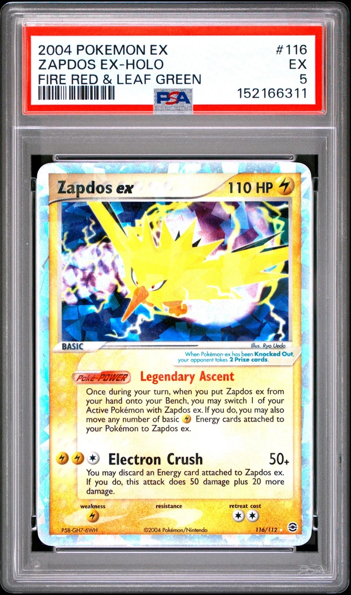 Fire Pokémon TCG EX FireRed & LeafGreen Individual Trading Card