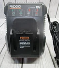 Genuine Ridgid 18V Battery Charger Lithium Ion R86092 - Clean & TESTED