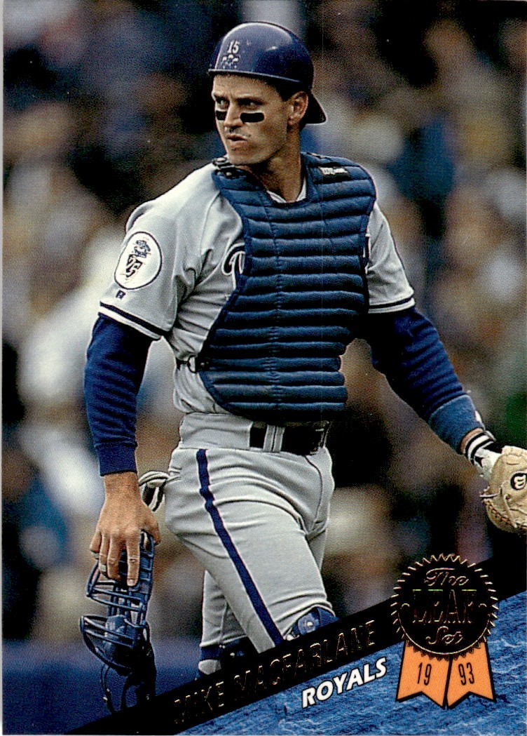 1993 Leaf Mike Macfarlane Kansas City Royals #422 14163