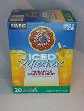 Donut Shop Pineapple Passionfruit 20 Count Iced Refreshers Keurig K-Cup Pods