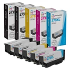 LD REMAN Epson T273XL/T273 Ink Set of 5 for XP 520, 600, 610, 620, 800, 810, 820