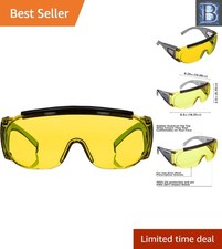 Ultimate Safety Shooting Glasses with UV Protection - Wrap Around Design