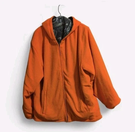 Chaqueta de caza Ducks Unlimited reversible 2 camuflaje para hombre XL Advantage Duck Foto 2 de 4