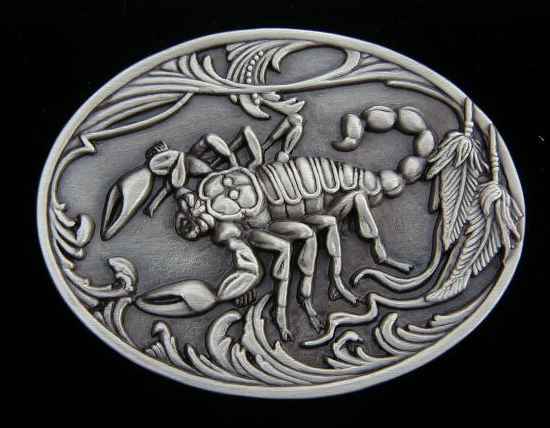 scorpion belt buckle