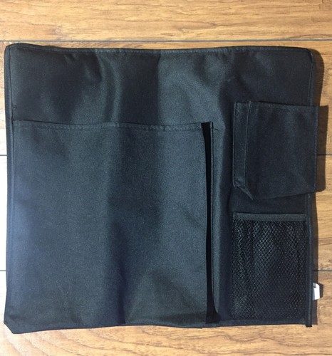 Bedside Caddy Hanging Bed Organizer Storage Black W/3 Pocket for Bunk&Dorms - Picture 2 of 6