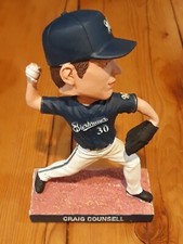 2011 Milwaukee Brewers Craig Counsell Bobblehead With Ticket Stub