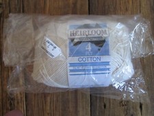 NEW Heirloom Australian Yarn Co. 4 Ply White 100 Cotton 617/54 50g 165 Meters
