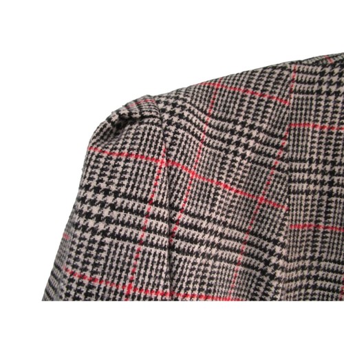 Sergio Valente Houndstooth Windowpane Wool Blend Lined Suit Set Vintage 18 EUC - Picture 11 of 21