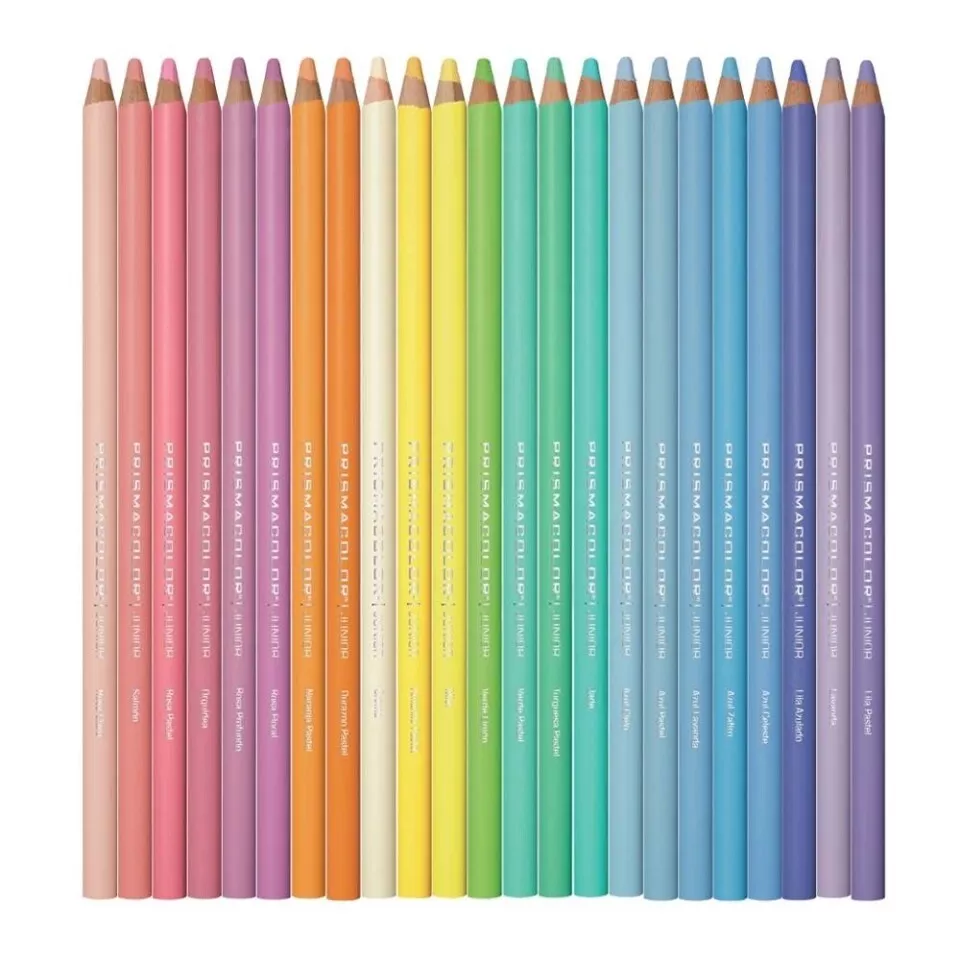 Prismacolor Colored Pencils Set, Pack of 24, Junior 4.0mm