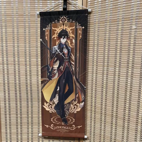 Genshin Impact ZHONGLI Wall Scroll