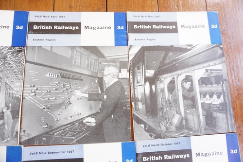 1957 - 1958 Eastern Region British Railways Magazine Railway Magazine x12 - Picture 3 of 7