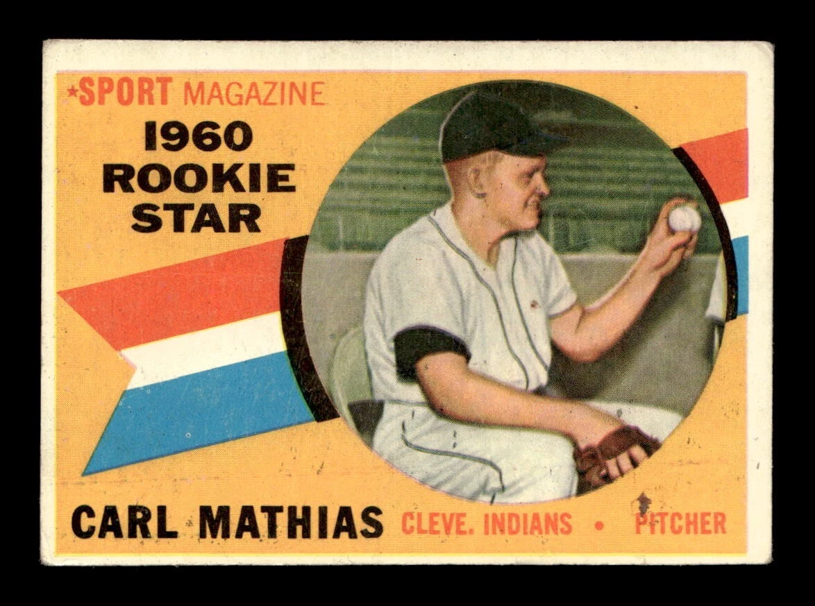 Carl Mathias trading card