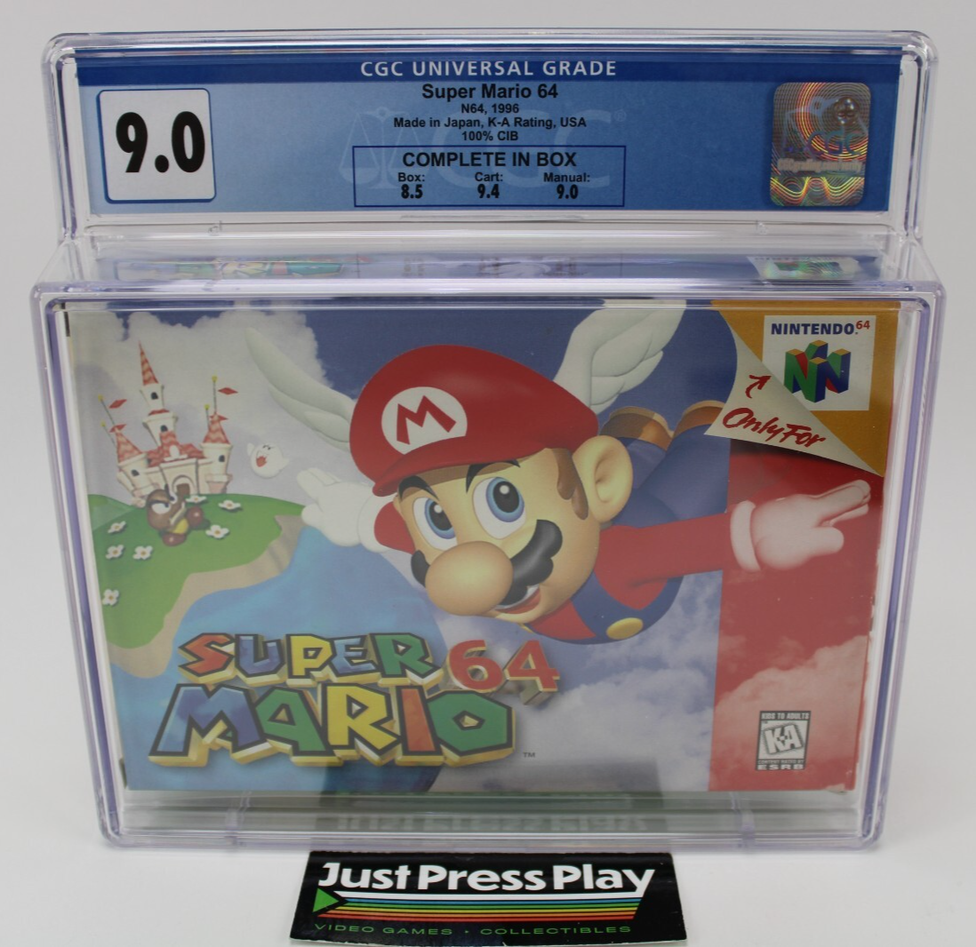 スーパーマリオ64 Super Mario 64 [スーパーマリオ64] (video game, N64, 1997