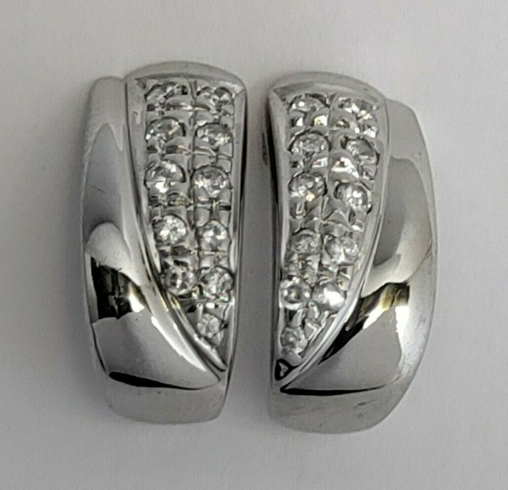 Signed Ross Simons Solid Sterling Silver Cubic Zi… - image 2