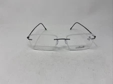 SILHOUETTE EYEWEAR 5566 JH 9040 53-17-140 BLACK RIMLESS EYEGLASSES I942
