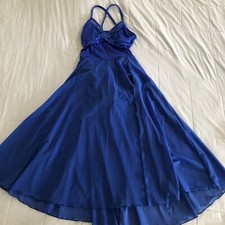 The LineUp AFTERLIGHT DRESS Royal Blue Size L Women  s Line Up Lyrical Costume