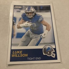 2019 Score Football #222 Luke Willson Lions
