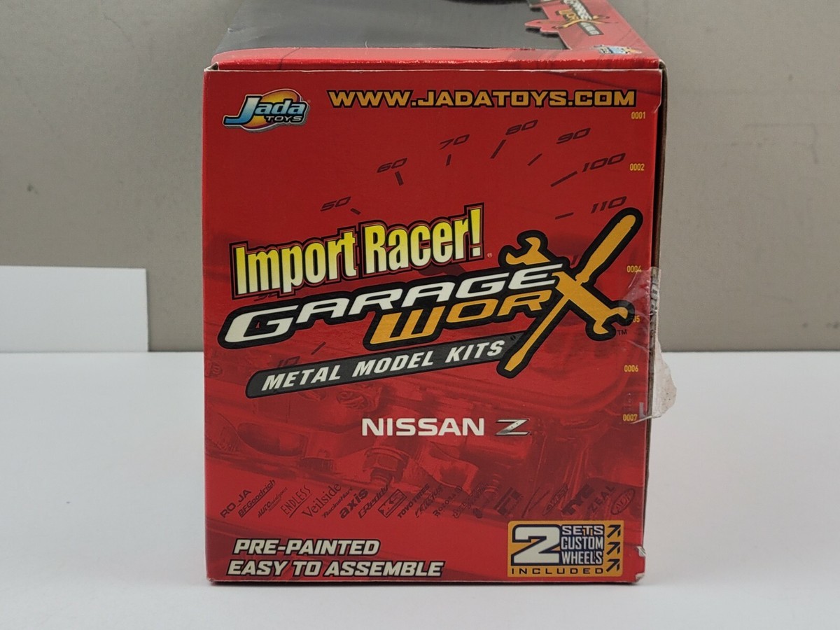 JADA Toys Garage Worx Import Racer 1:24 Nissan Z Blue Diecast