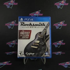 Rocksmith 2014 Edition PS4 PlayStation 4 Complete - 1 Year Warranty EX Cond
