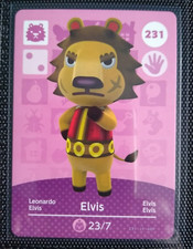 Elvis Animal Crossing Amiibo Card 231 Seri...