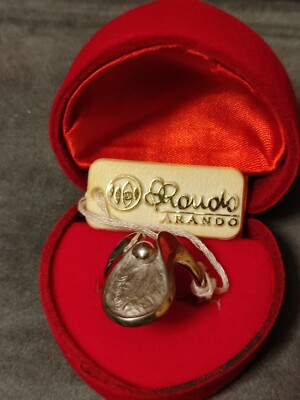-75% Silberring Arando Geschnitzter Schmuck Aufnahme Antonino Rando 163 