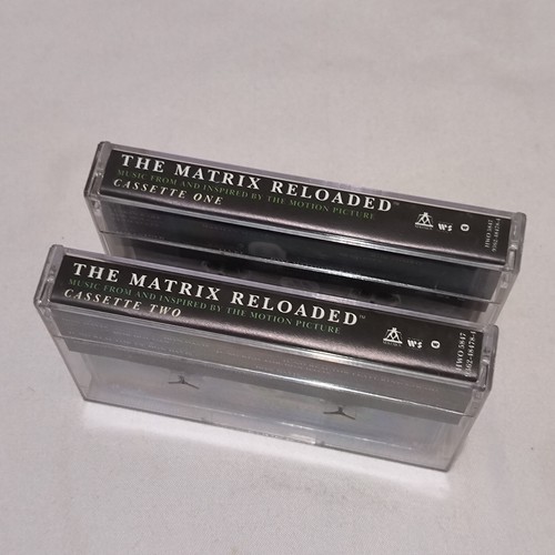 The Matrix Reloaded 2003 soundtrack Linkin Park 2x original indonesia tapes - Picture 6 of 6