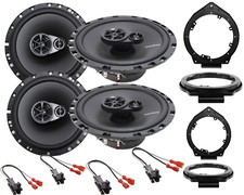 Rockford Fosgate R165x3 6.5" Front/Rear Speakers for 2007-2013 Sierra/Silverado