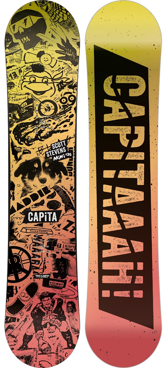 Детские сноуборды Scott Stevens Mini Youth Snowboard 135 см Новинка 2025 года