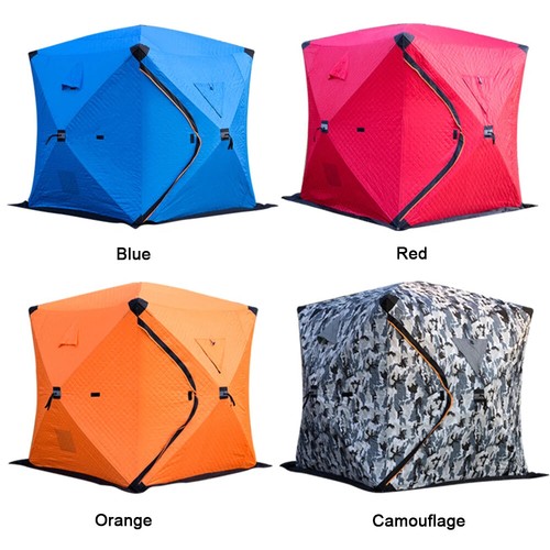 Ice Fishing Tent Portable Ice Fishing Shelter Waterproof & Windproof Winter Tent - Picture 5 of 28
