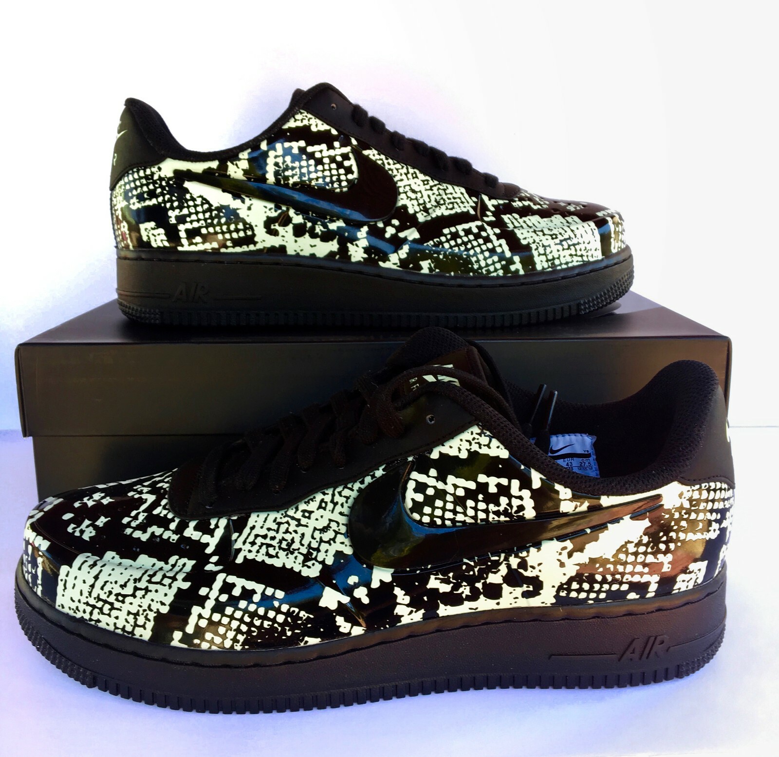 nike air force 1 foamposite snakeskin