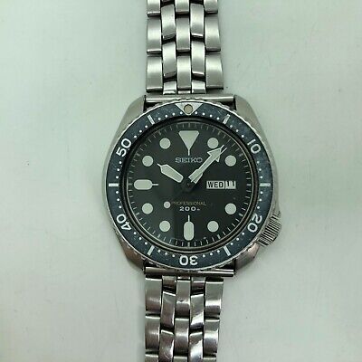 Seiko Professional Men's Black Watch - 7C43-7010 for sale Seiko Professional Men's Black Watch - 7C43-7010 for sale