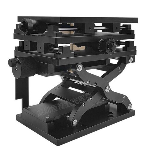 Lab Metal Moving Table Laser Marking Engraving Machine Optical Lifting ...