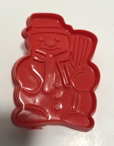 Very Vintage Christmas Cookie Cutters Hong Kong Tree, Snowman,Angel,Bell  - Imagen 4 de 6