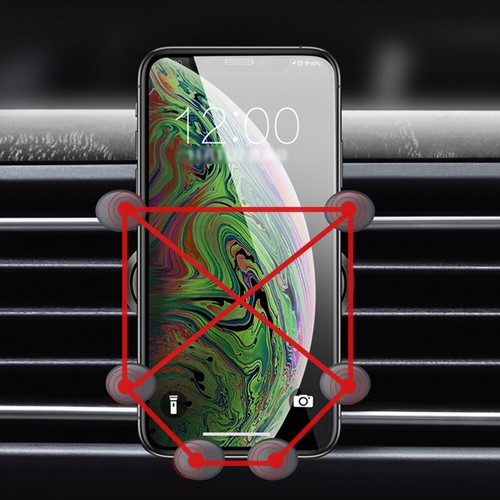 Car Phone Mount Mobile Phone Holder Phone Holder Dashboard Phone Holder Air Vent - 第 1/11 張圖片